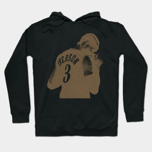 VINTAGE -   Allen Iverson the answer Hoodie